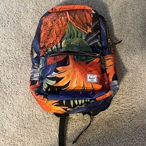 RARE Floral Print Herschel Bag (Unisex, Never Packed!)